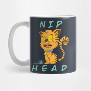 Cat High On Catnip (Nip Head) Mug